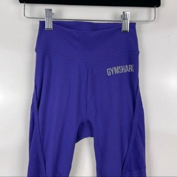 Gymshark Geo Mesh Laser Cut Work Out Leggings Size XS - Picture 3 of 9